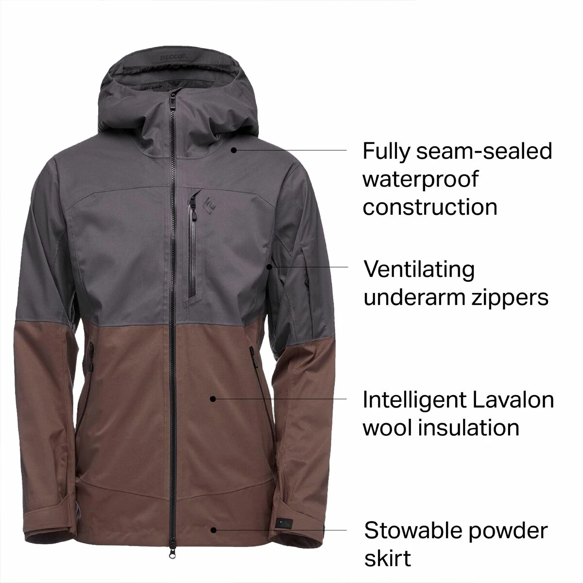 Black Diamond BoundaryLine Mapped Jacket Men's 4 Black Diamond BoundaryLine Mapped Jacket Men's - Image 2