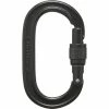 Black Diamond Oval Screwgate Carabiner 1 Black Diamond Oval Screwgate Carabiner -Black Iamond Online Shop BK 27