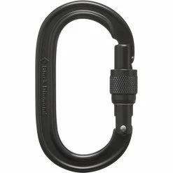 Black Diamond Oval Screwgate Carabiner