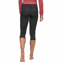 Black Diamond Solution 150 Merino Baselayer 3/4 Bottom Women's -Black Iamond Online Shop BK D1 49