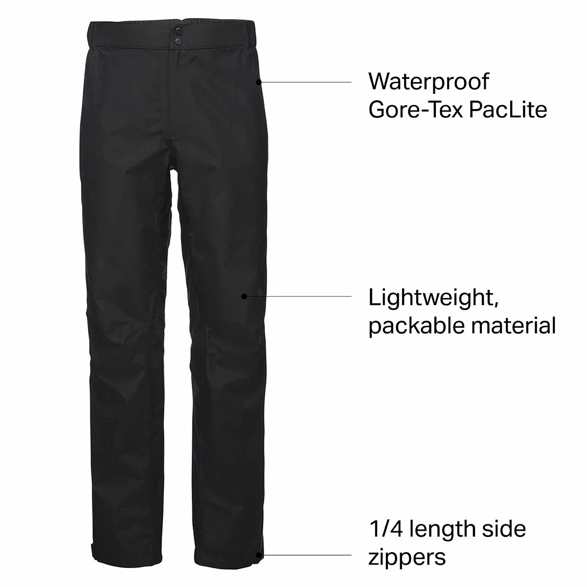 Black Diamond Liquid Point Pant Men's 5 Black Diamond Liquid Point Pant Men's - Image 3