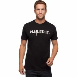 Black Diamond Nailed It T Shirt Men's -Black Iamond Online Shop BLA 54