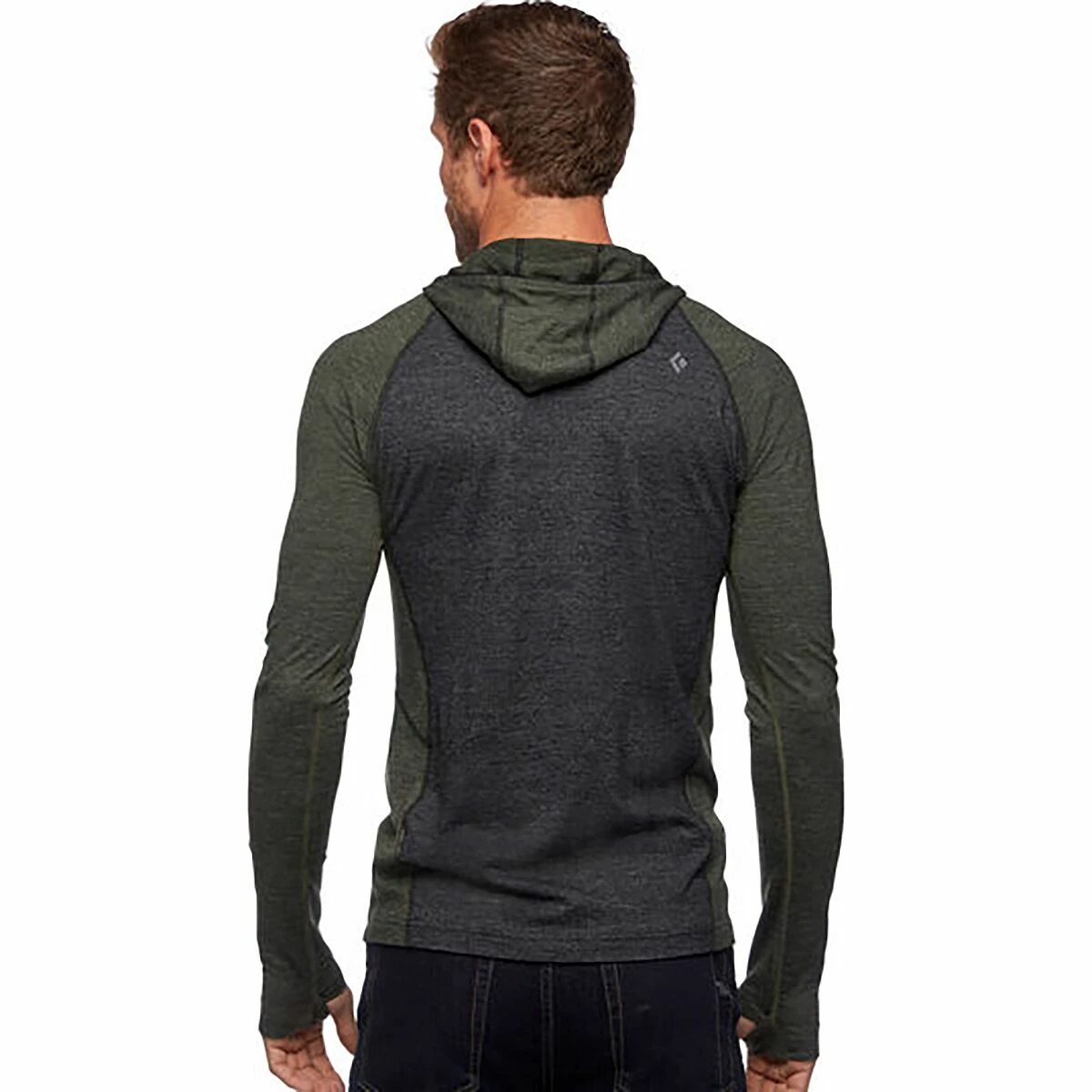 Black Diamond Solution Wool Half Zip Hooded Baselayer Top Men's 9 Black Diamond Solution Wool Half Zip Hooded Baselayer Top Men's - Image 8