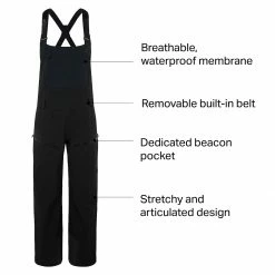 Black Diamond Recon Stretch Bib Pant Women's -Black Iamond Online Shop BLA D13