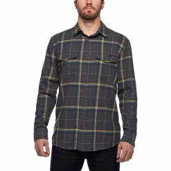 Black Diamond Valley Flannel Shirt Men's -Black Iamond Online Shop CARBLPD