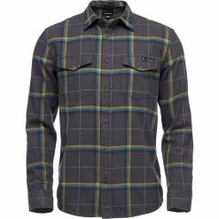 Black Diamond Valley Flannel Shirt Men's -Black Iamond Online Shop CARBLPD D4
