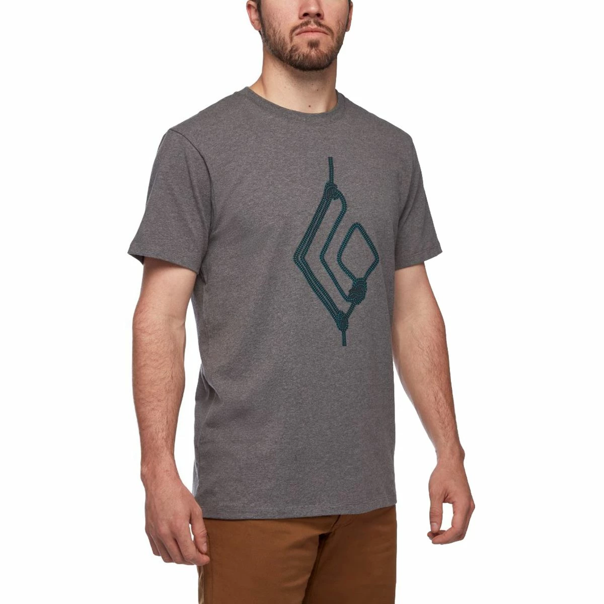 Black Diamond Rope Diamond T Shirt Men's 13 Black Diamond Rope Diamond T Shirt Men's - Image 11