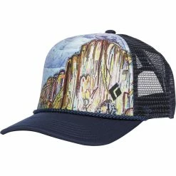 Black Diamond Flat Bill Trucker Hat 8 Black Diamond Flat Bill Trucker Hat -Black Iamond Online Shop ELCAP