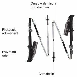 Black Diamond Distance FLZ Trekking Poles -Black Iamond Online Shop ICE D4