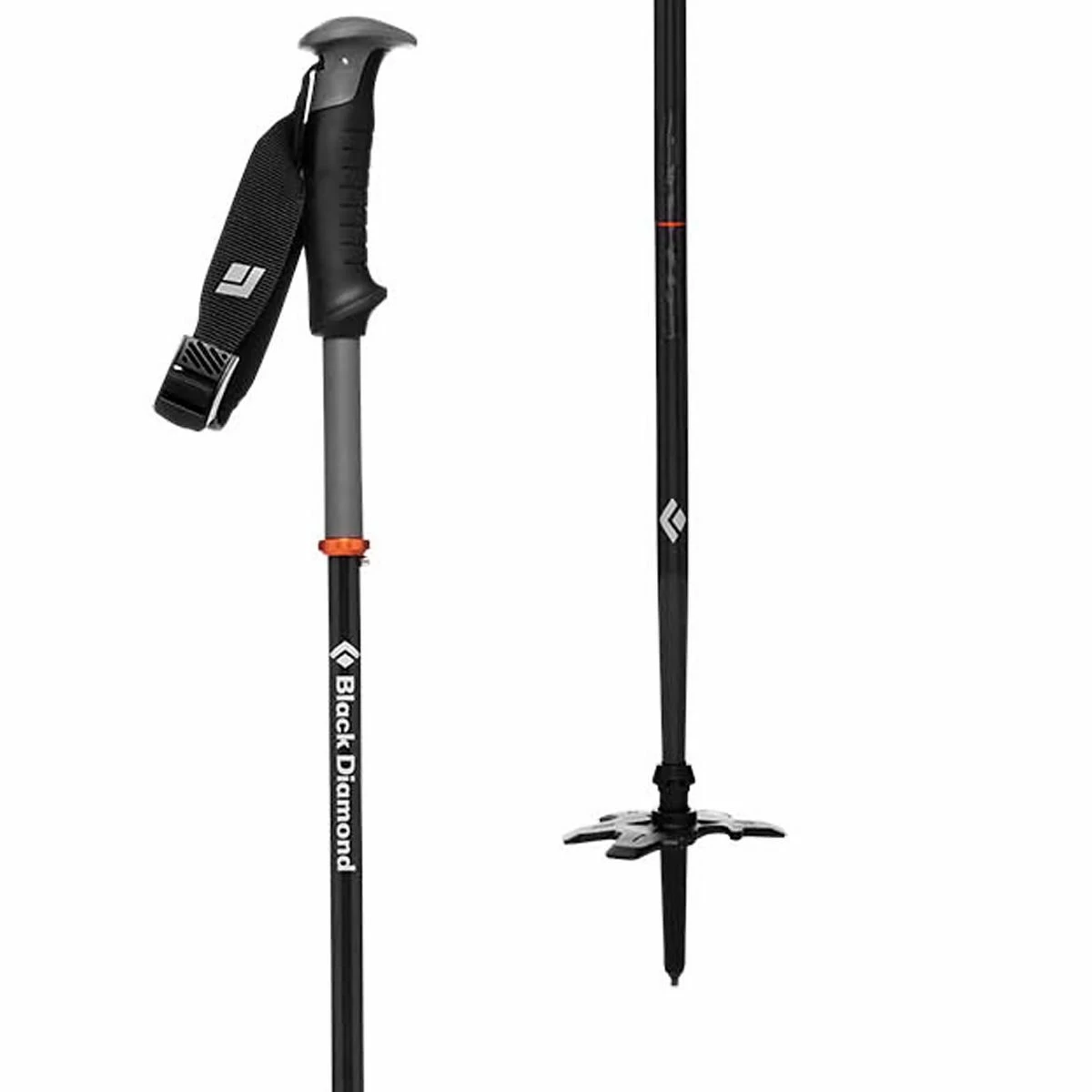 Black Diamond Carbon Compactor Ski Poles 2 Black Diamond Carbon Compactor Ski Poles